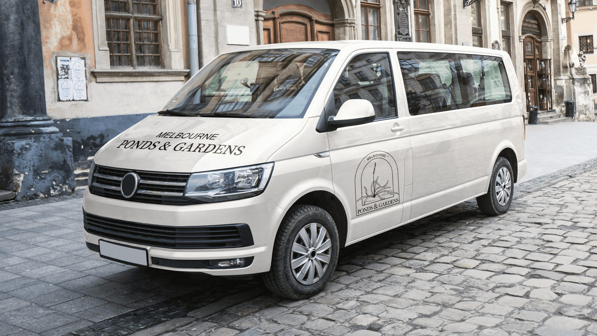 Melbourne Ponds and Gardens car wrap